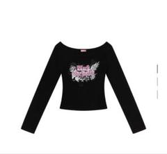 新品　Black Eye Patch 長袖トップス　ブラック JIM JONES TEE BLACK – BlackEyePatch