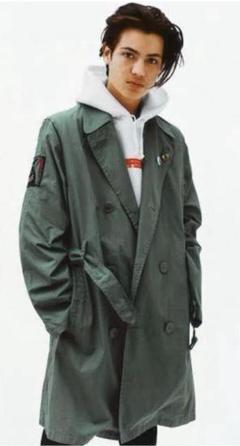 送料込SUPREME Millitary Trench Coat コート　カーキ 送料込SUPREME Millitary Trench Coat コートカーキ
