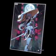 NIKKE 墨絵SHOP TSUTAYA キラ箔アクリルプレート　紅蓮 Amazon.co.jp: NIKKE 墨絵SHOP TSUTAYA キラ箔アクリルプレート