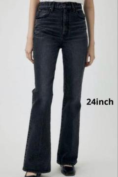 MOUSSY　MVS FRAER　ロング　24インチ MOUSSY | MVS BLACK FLARE(L) / ロングサイズ (フレア ) |SHEL