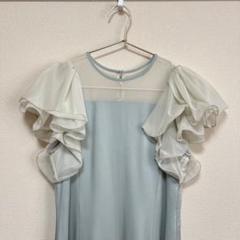 FRAY I.D⭐︎新品フリルスリーブコンビドレス my closet / フリルスリーブコンビドレスyg1