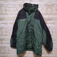 【c57】Columbiaコロンビア00sジャケットインナーフリース付き刺繍ロゴ