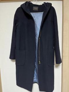 【美品訳あり】トゥモローランド MACPHEE チェスターコート ネイビー 34 セール】ウォーターレぺレントタフタ ベルテッドコート