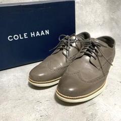 美品　コールハーン　COLE HAAN (7) レザースニーカー　ウィングチップのサムネイル