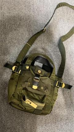 美品⭐️sacai PORTERコラボ 2way 筒形ショルダーバッグ ナイロン