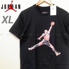 ジョーダン ナイキ バスケ ジャンプマン Tシャツ 半袖 BK 新品 XL