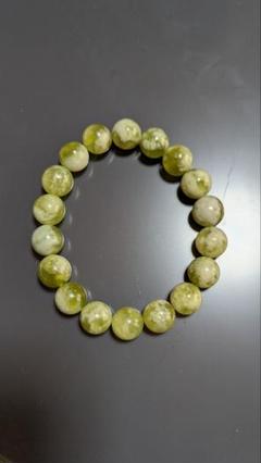 藏品岫岩玉　岫玉石 しゅうがんぎょく  天然石 玉石 バングル 腕輪 和服着物 天青色 岫岩玉 岫玉石 しゅうがんぎょく 天然石 玉石 バングル