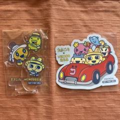 たまごっち × NEXCO東日本　たまごっちステッカーとアクスタ