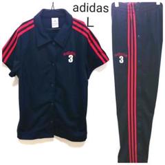 【ビートさとし様専用】adidas トラックパンツ スナップボタン付きL