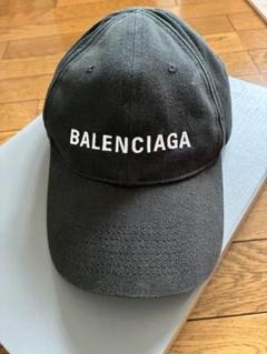 BALENCIAGA ブラック ベースボールキャップ balenciaga ベースボール キャップ - メルカリ
