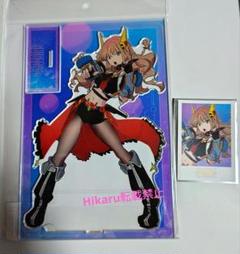 グリッドマンユニバース　南夢芽 メガアクリルスタンド フォト風カード　ドンキ