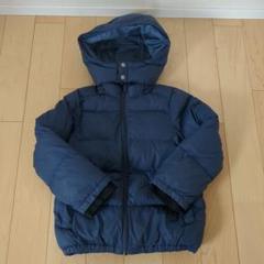 【新品未使用】BeBe べべ　140 紺色　中綿コート 新品未使用】BeBe べべ 140 紺色 中綿コート - メルカリ