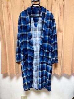 ★超激安‼️好配色★70s VTG プリネル ガウン 青チェック カートコバーン‼️のサムネイル