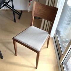TIME&STYLE ウォールナット ダイニングチェア 1脚②