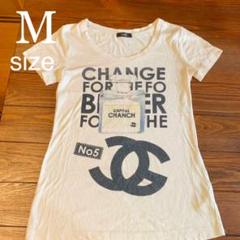 レディース Tシャツ トップス カットソーMサイズ