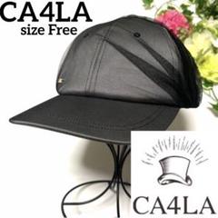 CA4LA 帽子 レース麦わらキャップ Ca4la レースキャップ - メルカリ