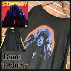 the weeknd★ザ・ウィークエンド☆STARBOY★バンドTシャツ☆ロンT
