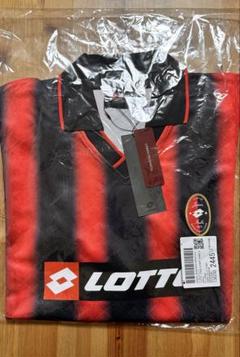 【XL】LOTTO 赤黒サッカーゲームシャツ【新品】