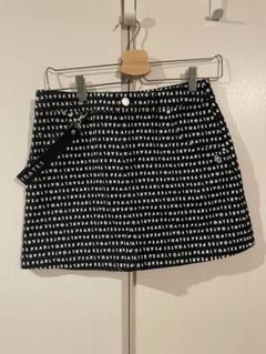 パーリーゲイツ ロゴ刺繍プリントスカート 美品 - メルカリ