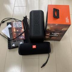 JBL FLIP5 ワイヤレススピーカー 黒　付属品全てあり　ジャンク JBL FLIP5 フリップ5 2本セット1本ジャンク ワイヤレス