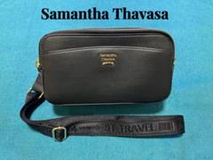Samantha Thavasa ブラックショルダーバッグ