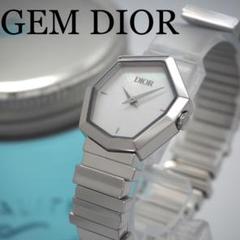 567【美品】GEM DIOR 時計　マザー・オブ・パール　箱、保証書付き　希少