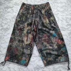 【美品】Yohji Yamamoto POUR HOMME ペイントワイドパンツ