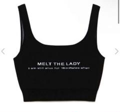 即日配送　Melt the lady スローガンロゴタンク 2025年最新】Slogan logo tankの人気アイテム - メルカリ