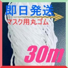 マスクゴム紐 ゴムヒモ マスク紐 ゴムひも ゴム紐 30m