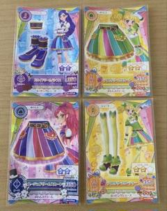 アイカツ　ドリームアカデミー　4枚セット　そら　きい　セイラ