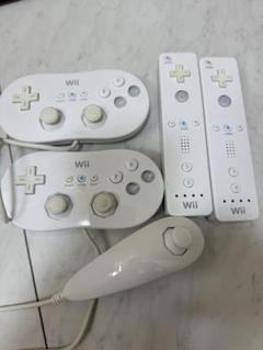 Wiiリモコン・ヌンチャク・クラシックコントローラーセット