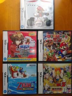 任天堂 ニンテンドーDS ソフト 5タイトル セット ケース 付属品付