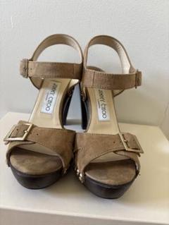 ジミーチュウ　パフロゴ ライクラ・スライドサンダル　新品未使用 JIMMY CHOO Jimmy Choo ジミーチュウ サンダル FITZ M PFP