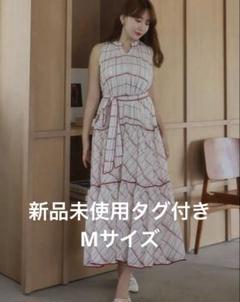herlipto Anduze Belted Check Dress M
