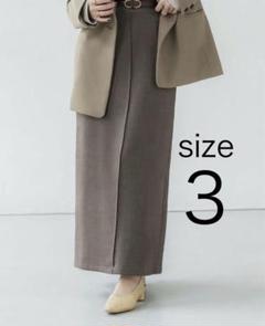 crewre クルーレ 25SS バックタックナロースカート ブラック crewre online shop / バックタックナロースカート
