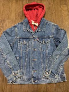 Supreme 17SS Fleece Hood Trucker Jacket