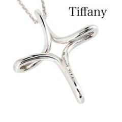【新品仕上げ】TIFFANY&Co ネックレス インフィニティ オープンクロス