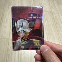 ガンダムカードゲーム プロモ シャア リソース シャア専用 ザク