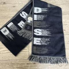 DIESEL ロゴマフラー ブラック 楽天最安値に挑戦】 DIESEL（ディーゼル）の「メンズ マフラー