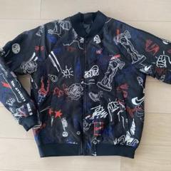 お値下げ❗️ Nike MA-1 ジャケット Sサイズ ブラック/マルチカラー お値下げ❗️ Nike MA-1 ジャケット Sサイズ ブラック/マルチ
