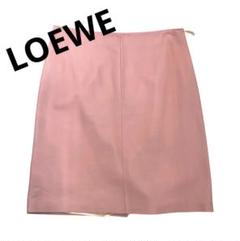 LOEWE ロエベレザースカートXl15号相当