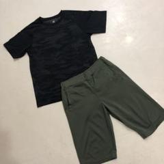 ユニクロスポーツウェア 男の子用Tシャツ パンツセット