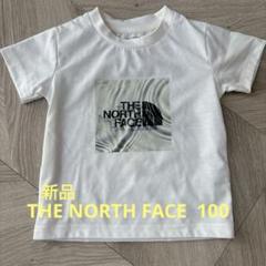 新品 THE NORTH FACE ホワイト 半袖 Tシャツ 100 キッズ