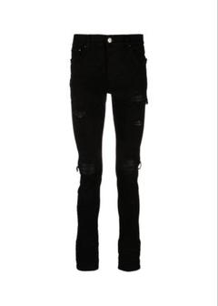 『AMIRI』MX1 29／ブラック／ダメージ　スキニージーンズ／正規品