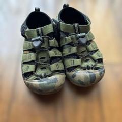 KEEN カモフラージュ サンダル　21cm