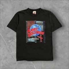 【USA製】プラネットハリウッド シアトル Tシャツ S 黒
