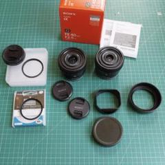 [美品] SONY FE 24mm f2.8G & 40mm f2.5G セット