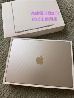 MacBook Air M2 8GB 512GB SSD充放電回数3回