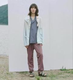 オーラリー　Terry Lined Light Nylon Easy Pantsのサムネイル