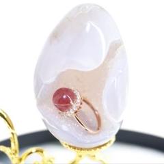‼️売り切り夏SALE‼️卵の中が結晶だらけ!瑪瑙シュガージオード 浄化用 置物